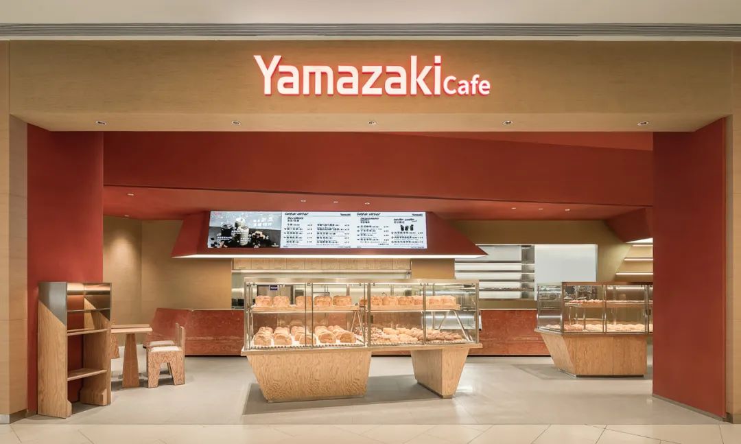 饿了么烘焙品牌山崎面包，深圳餐饮空间设计蕴含日本元素